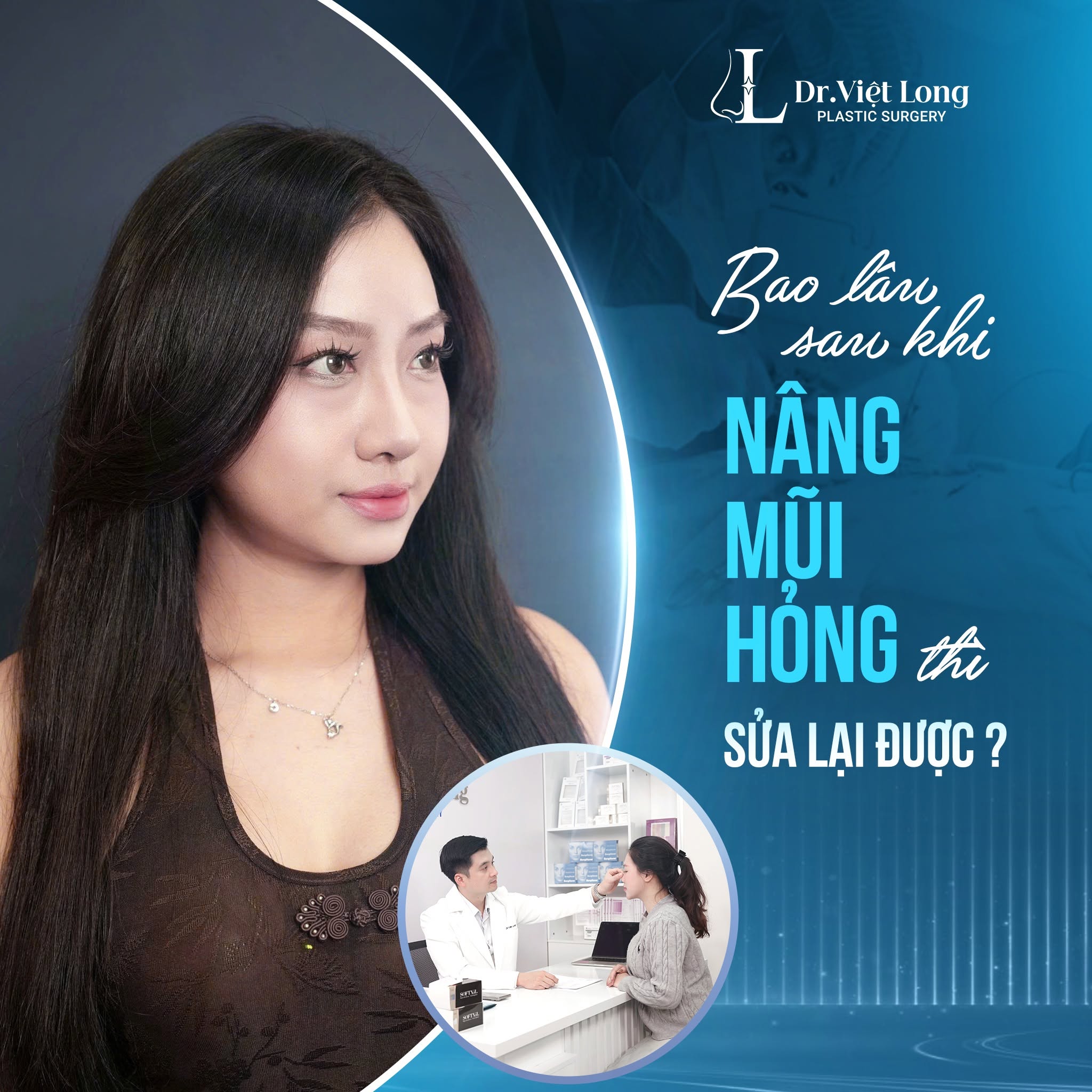 Bí quyết chăm sóc sau nâng mũi để form dáng đẹp tự nhiên